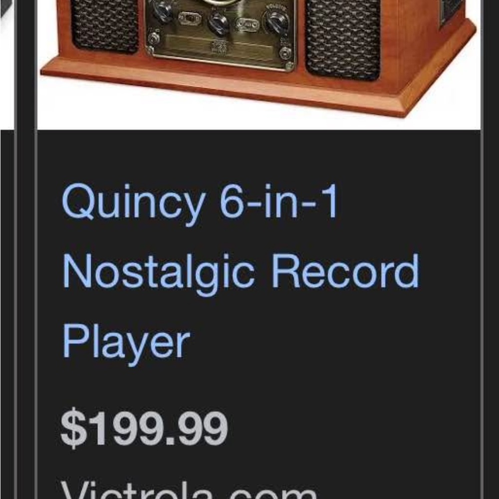 VICTROLA 6-in-1 Nostalgic Record Player